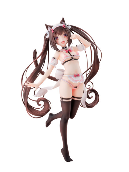 ネコぱら ショコラ マイクロビキニメイド-DX Edition- 1/5.5 完成品フィギュア[チューベローズプラス]