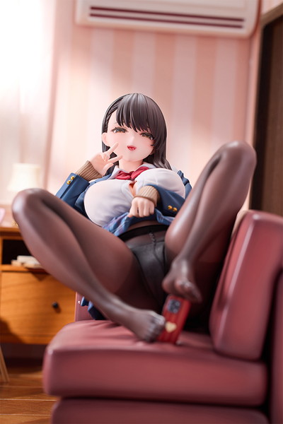 足で自撮り少女 タペストリーセット 1/6 完成品フィギュア[HOTVENUS]