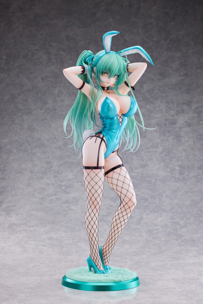 グリーンツインテバニーちゃん 網タイツVer. 1/4 完成品フィギュア[Partylook]