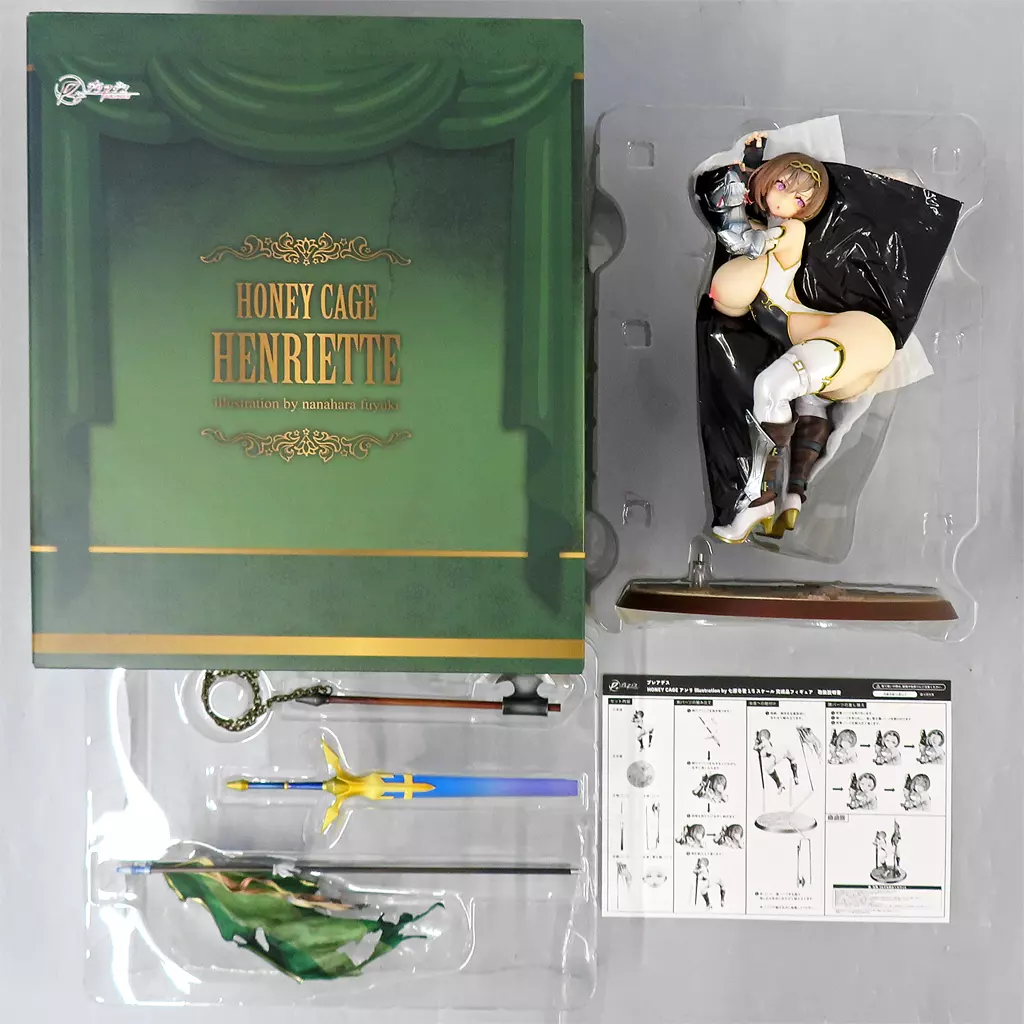 HONEY CAGE アンリ illustration by 七原冬雪 1/5 完成品フィギュア[プレアデス]