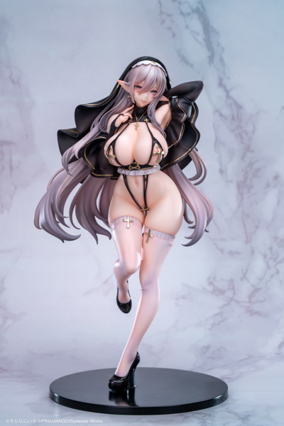 シスターエルフ 特別Ver. illustration by そらなにいろ 1/6 完成品フィギュア 特典付き限定版[PinkMango]