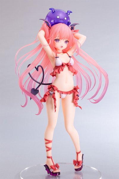 サキュバス ルルム 水着 ver. Illustrated by 玉之けだま 1/6 完成品フィギュア[チューベローズプラス(オーキッドシード)]