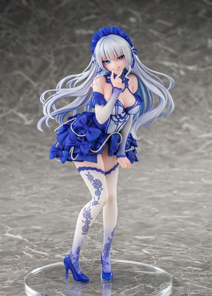『紫音 -Blue Butterfly-』 illustration by みちきんぐ 1/6 完成品フィギュア[Vibrastar]