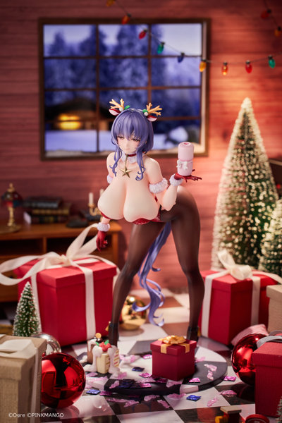 サキュバスホームステイ 咲舞 紫織 クリスマスコスチューム 特別 Ver. 1/6 完成品フィギュア[PinkMango]