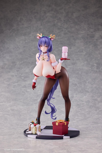 サキュバスホームステイ 咲舞 紫織 クリスマスコスチューム 特別 Ver. 特典付き限定版 1/6 完成品フィギュア[PinkMango]