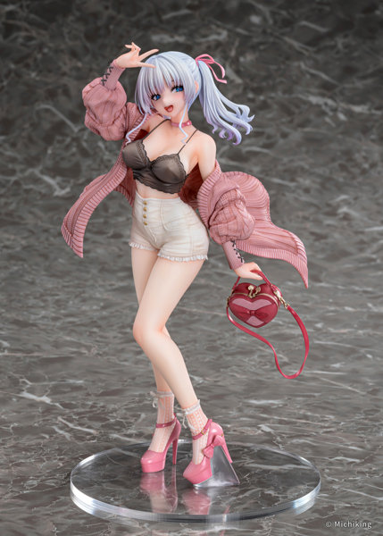 紫音 -Passion Pink- illustration by みちきんぐ 1/6 完成品フィギュア[Vibrastar]