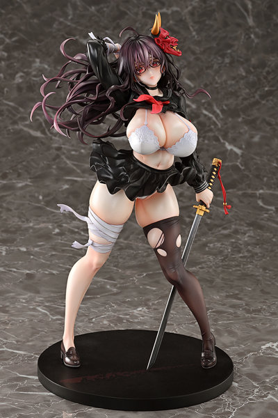 退魔生徒会長―断罪院れいか― 1/6 完成品フィギュア[Pink・Cat]