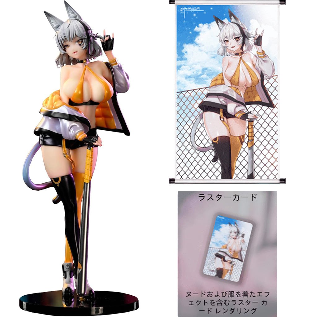 猫女 deano（デアノ） 野球女子Ver. 1/7 完成品フィギュア[HEA PREMIUM]