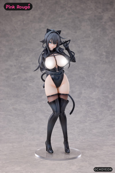 猫の女 Happyちゃん DX Ver. 1/6 完成品フィギュア[Pink Rouge]
